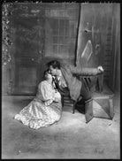 Mimi Aguglia-Ferrau as Iana and Giovanni Grasso as Ninu in 'Malia' NPG x104226