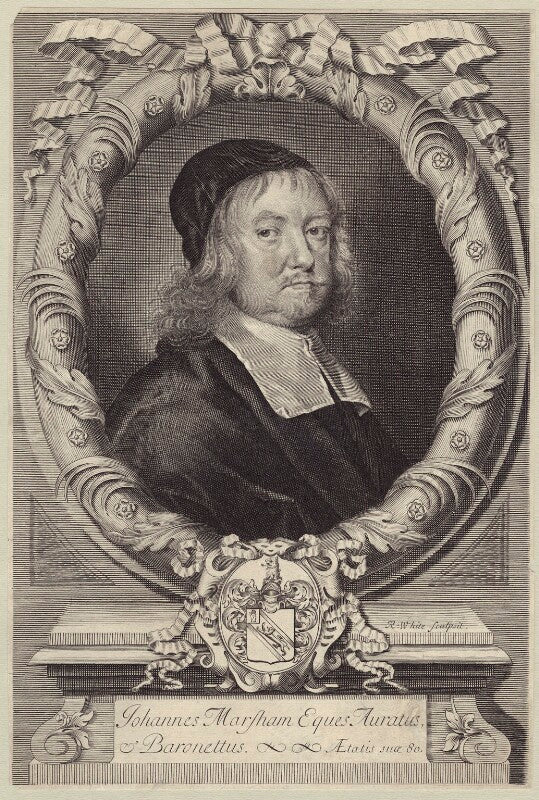 Sir john marsham npg d30205
