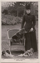 'H.M. Queen Alexandra and her pets' (Queen Alexandra) NPG x196862