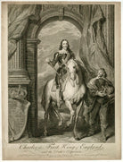 King Charles I; Pierre Antoine Bourdon, Seigneur de St Antoine NPG D26306