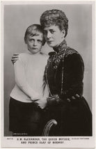 Olav V, King of Norway; Queen Alexandra NPG x193023