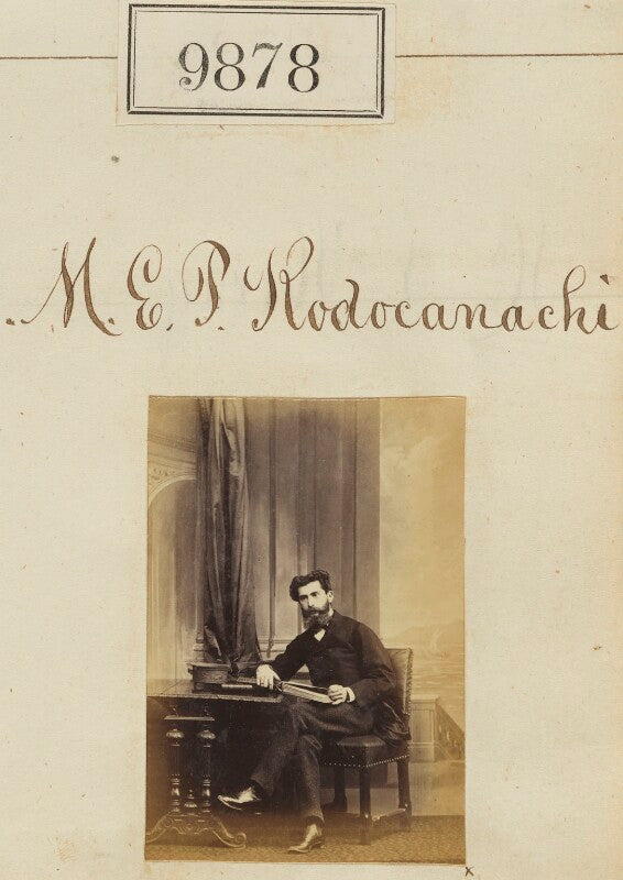 Mr e.p. rodocanachi or m.e.p. rodocanachi npg ax59601