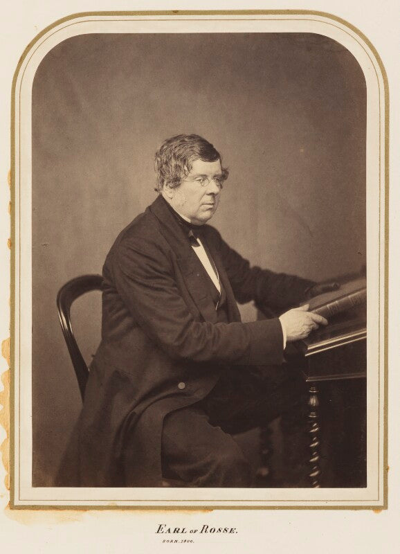 William parsons, 3rd earl of rosse npg ax7274