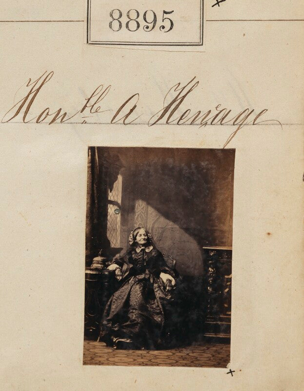 Hon. arabella heneage (née pelham) npg ax58718