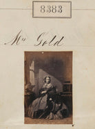 Elizabeth Mary Gold (née Naylor) ('Mrs Gold') NPG Ax58202