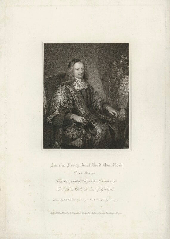 Francis north, 1st baron guilford npg d35002