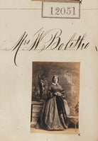 Mrs W. Bolitho? NPG Ax61727