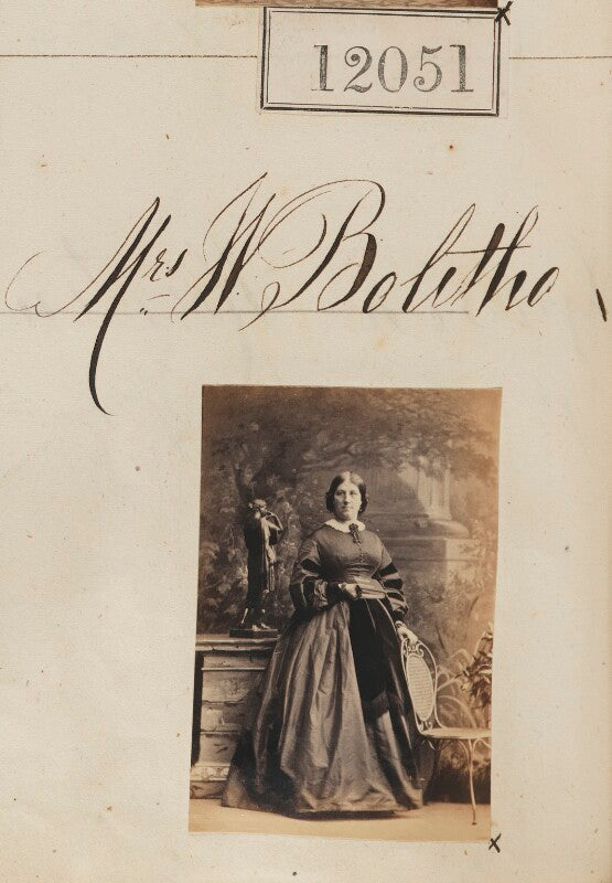 Mrs w. bolitho? npg ax61727