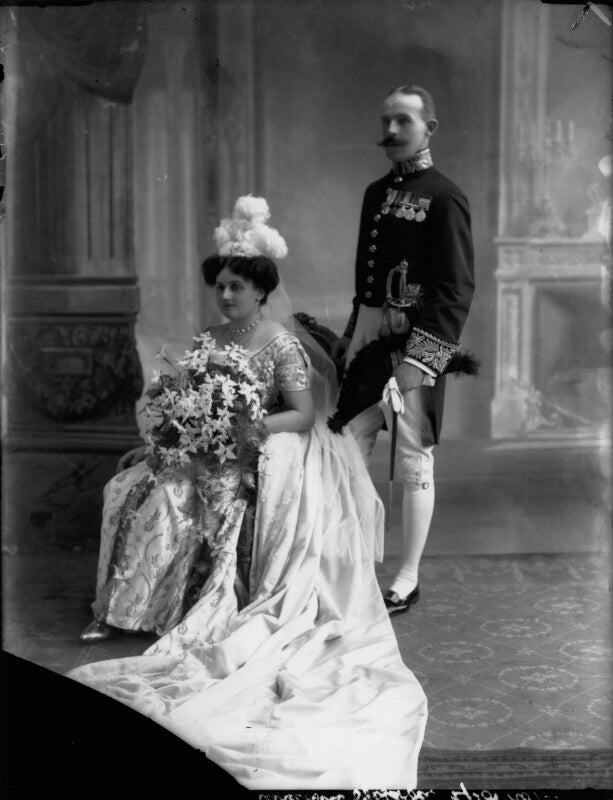 Wilfred bennett davidson houston; annie henrietta davidson houston (née hunt) npg x33437