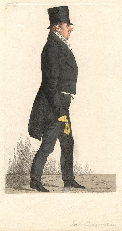 Robert stewart, 2nd marquess of londonderry (lord castlereagh) ('a view of londonderry') npg d13517