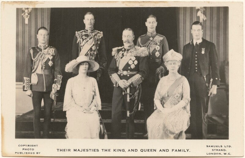 'their majesties the king and queen and family' npg x137833