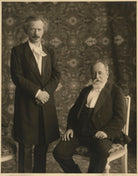 Ignace Jan Paderewski; Camille Saint-Saëns NPG x22279