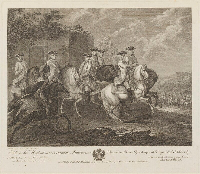 A review of the imperial troops npg d15937