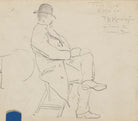 Thomas Benjamin Kennington ('T B Kennington on board the Channel Boat') NPG D43095
