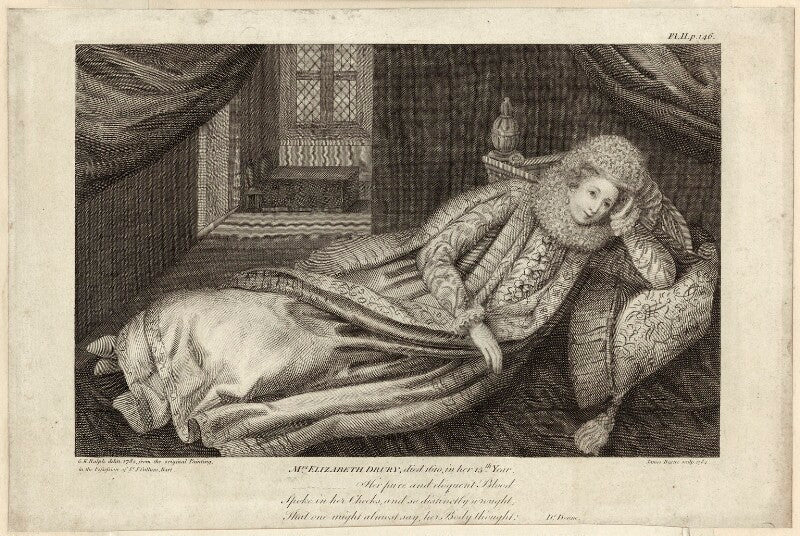 Elizabeth drury npg d28133