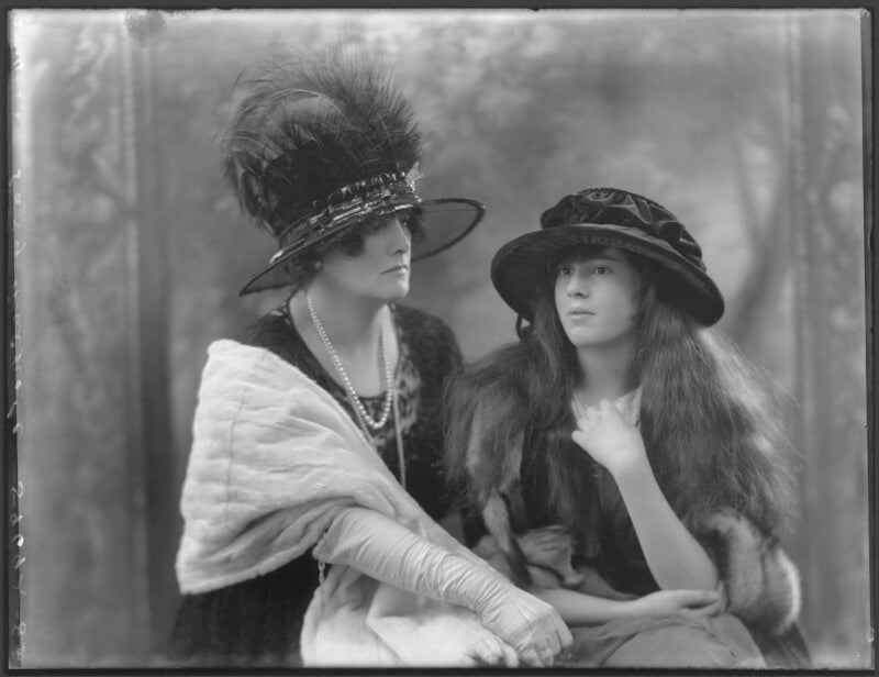 Marie bowles (née wallace), lady walpole; miss seton npg x121453