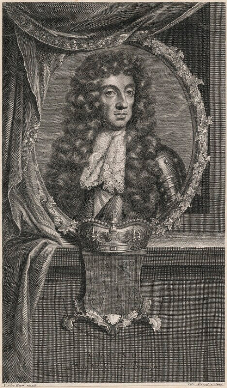 King charles ii npg d18500