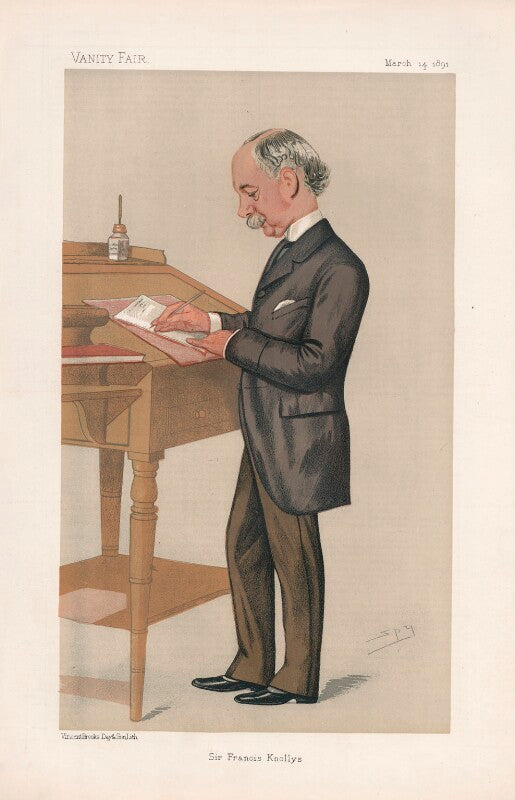 Francis knollys, 1st viscount knollys ('men of the day. no. 501.') npg d44533