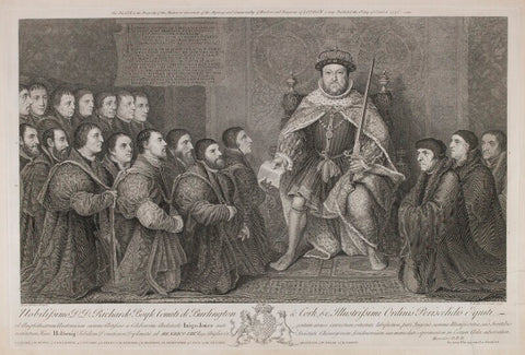 Henry VIII Presenting a Charter to the Barber Surgeons Company NPG D11098