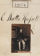 C. Watts Russell NPG Ax61750