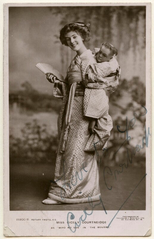 Dame (esmerelda) cicely courtneidge as miyo ko san in 'the mousme' npg ax160360