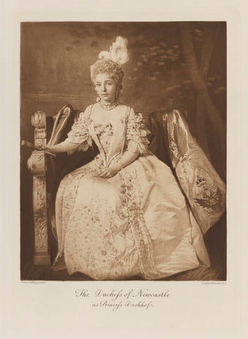 Kathleen Florence May (née Candy), Duchess of Newcastle as Princess Dashkova NPG Ax41254