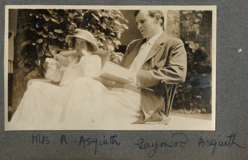 Katharine frances asquith (née horner); raymond asquith npg ax140417