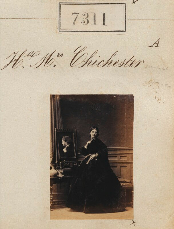 Hon. mrs frances marianne chichester npg ax57222