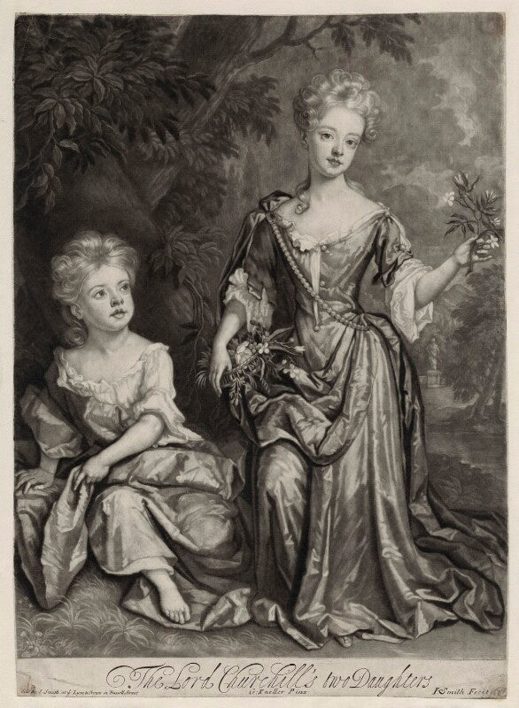 Countess of sunderland and duchess of marlborough npg d31007
