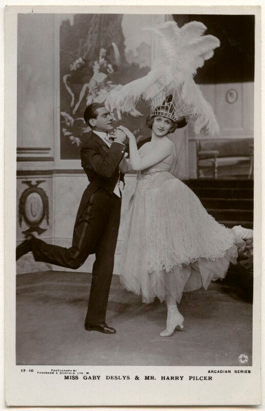 Harry pilcer and gaby deslys in 'the rajah's ruby' npg ax160276