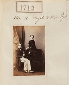 Mr A. Paget with his wife NPG Ax51104