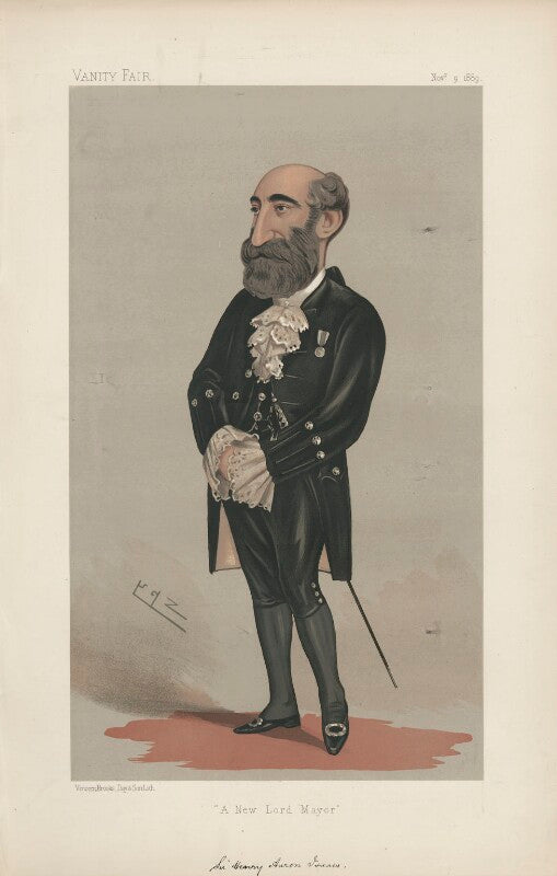 Sir henry aaron isaacs ('men of the day. no. 447.') npg d44463