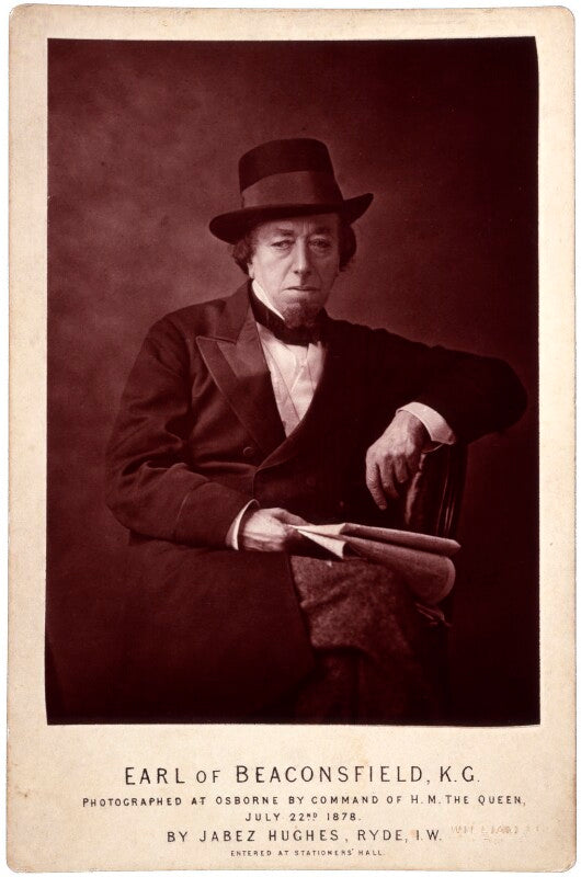 Benjamin disraeli, earl of beaconsfield npg x665
