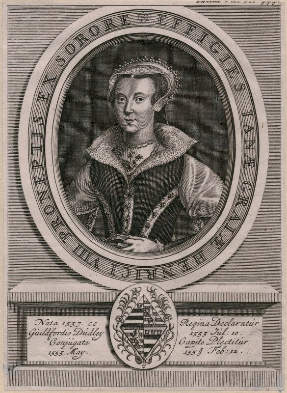 Lady jane grey npg d36348