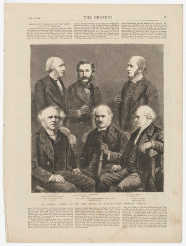 'The General Assembly of the Free Church of Scotland - some prominent members' NPG D45899