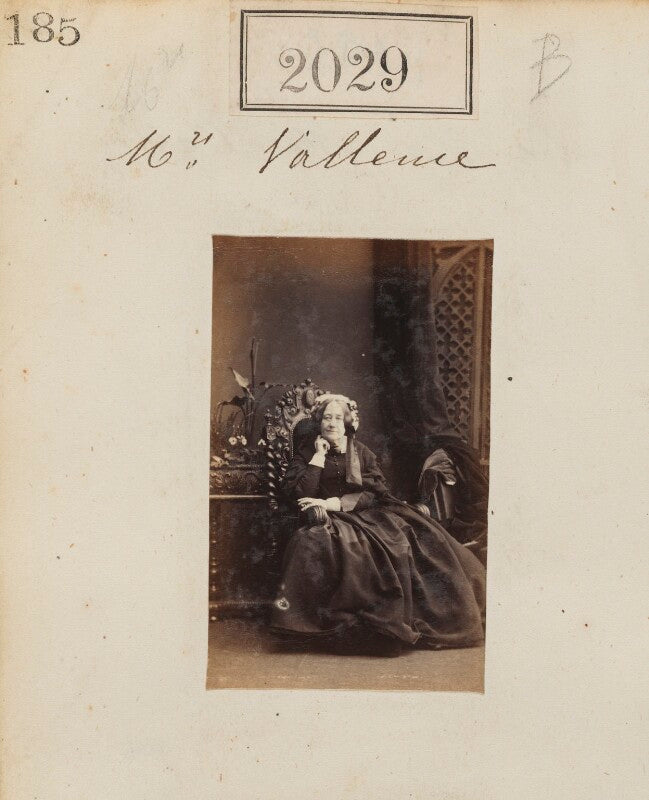Mrs vallance npg ax51419