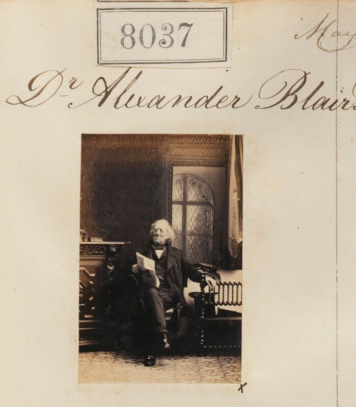 Dr alexander blair npg ax57873