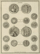 Medallions of Sir Thomas Bodley and William Herbert, 3rd Earl of Pembroke NPG D25546