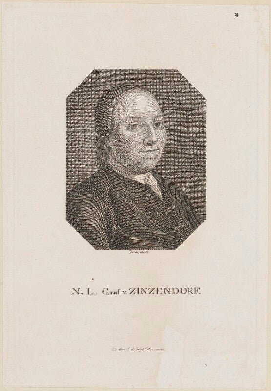 Nikolaus Ludwig von Zinzendorf NPG D14226