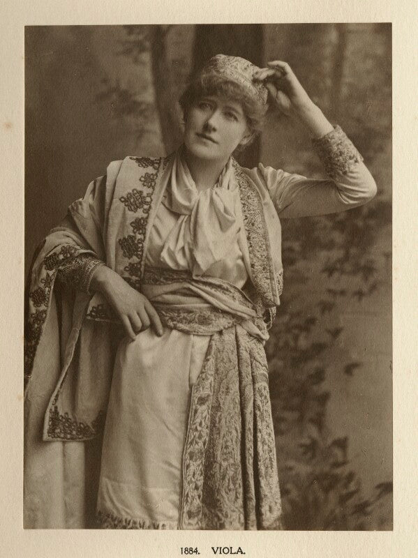 Ellen terry as viola in 'twelfth night' npg ax131308