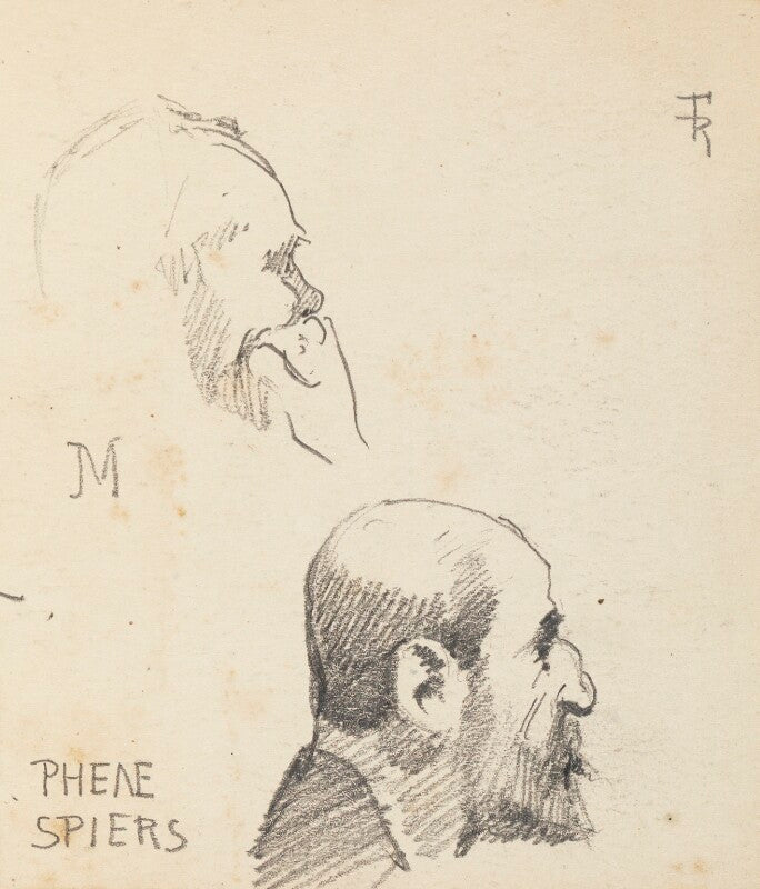 (richard) phené spiers and an unknown man npg d43116