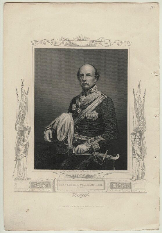 Sir william fenwick williams, 1st bt npg d32130