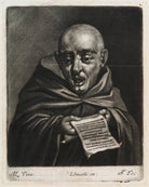 Monk singing NPG D11832