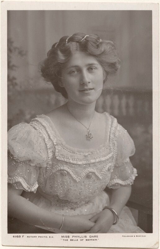 Phyllis dare in 'the belle of mayfair' npg x201030
