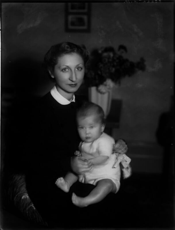 Sonya brougham (née salzman); christopher anthony brougham npg x154260