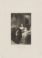 Harriet Elizabeth Georgiana Leveson-Gower, Duchess of Sutherland; Elizabeth Georgiana, Duchess of Argyll NPG D40929