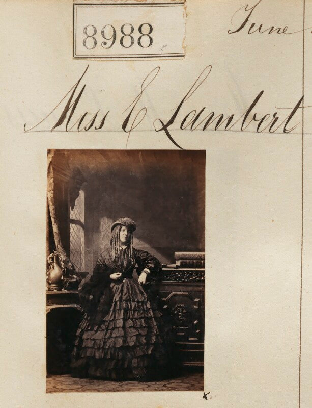 Miss e. lambert npg ax58811