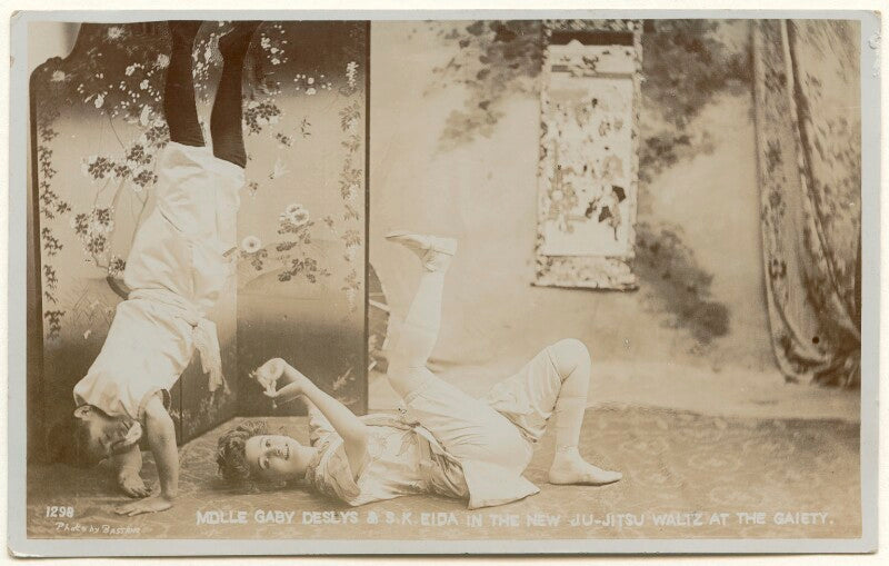 S.k. eida and gaby deslys in the new ju jitsu waltz at the gaiety npg ax160269