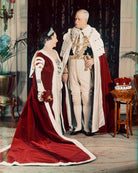 Margaret Strickland (née Hulton), Baroness Strickland; Gerald Paul Joseph Cajetan Carmel Antony Martin Strickland, 1st Baron Strickland NPG x220121