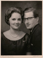 Silvia Mary Lawson Johnston (née Roigt); Arthur Charles St John Lawson Johnston, 3rd Baron Luke NPG x47260